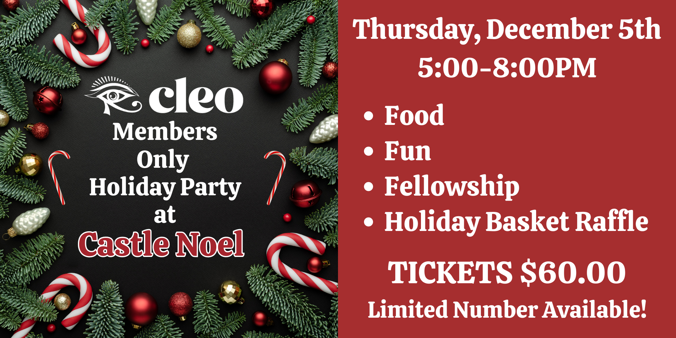 CLEO Holiday Party Information